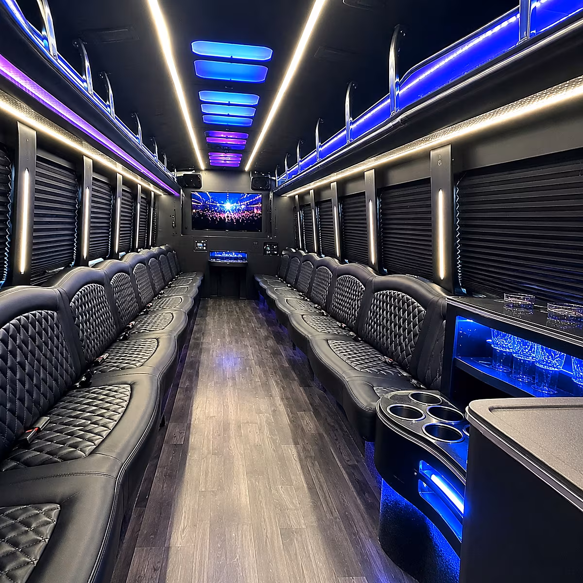 party buses for west jordan wedding parties and bridal groups
