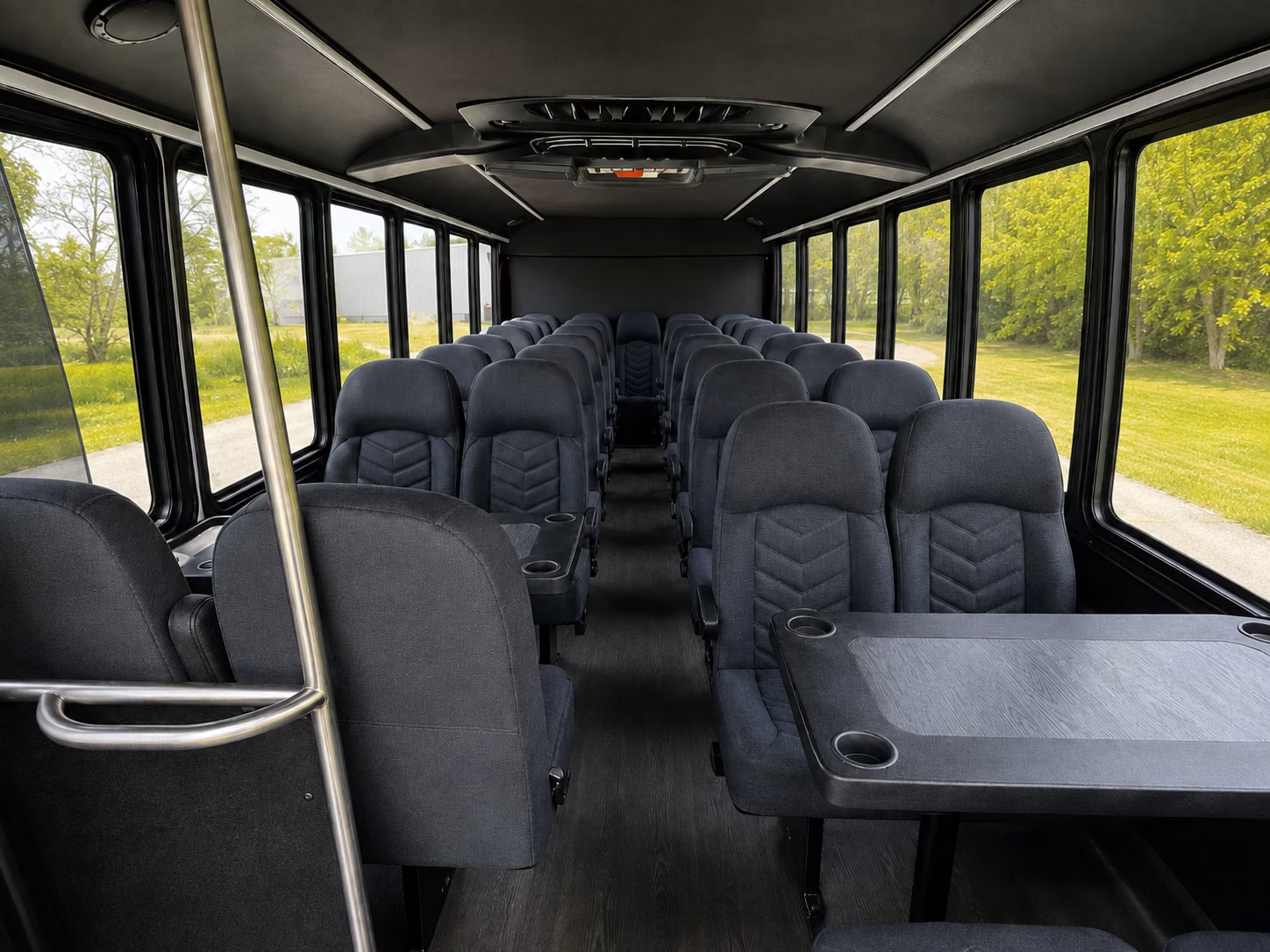 west jordan 15 passenger minibus inside