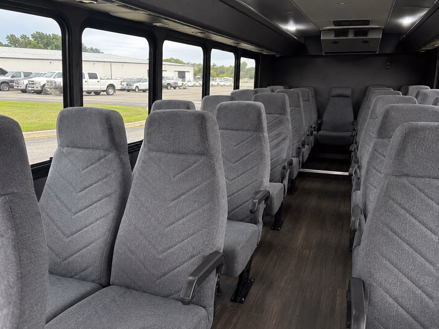 west jordan 15 passenger minibus interior