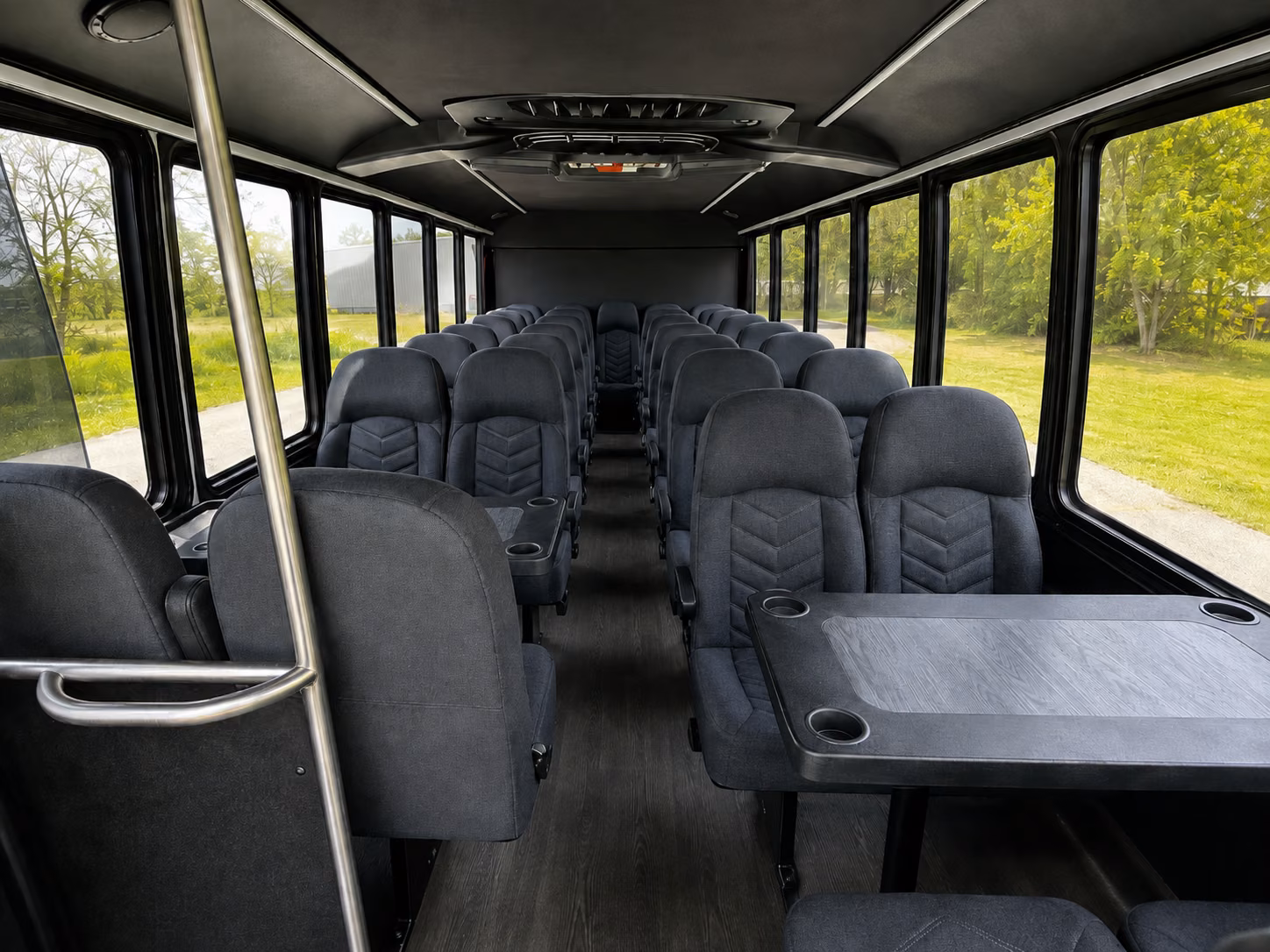 west jordan 18 passenger minibus inside