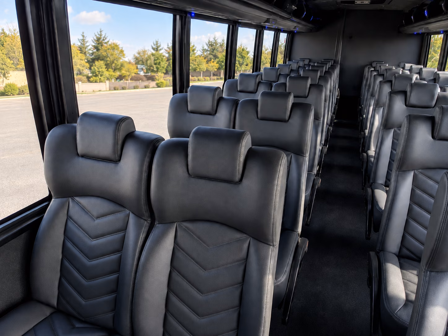 west jordan 20 passenger minibus inside