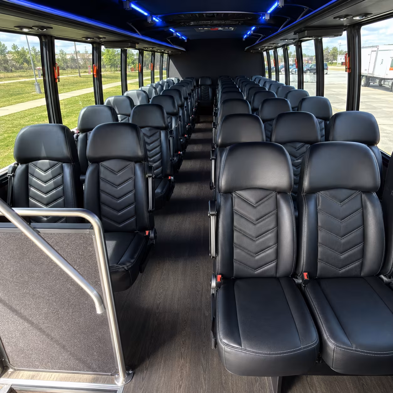 west jordan 35 passenger minibus inside