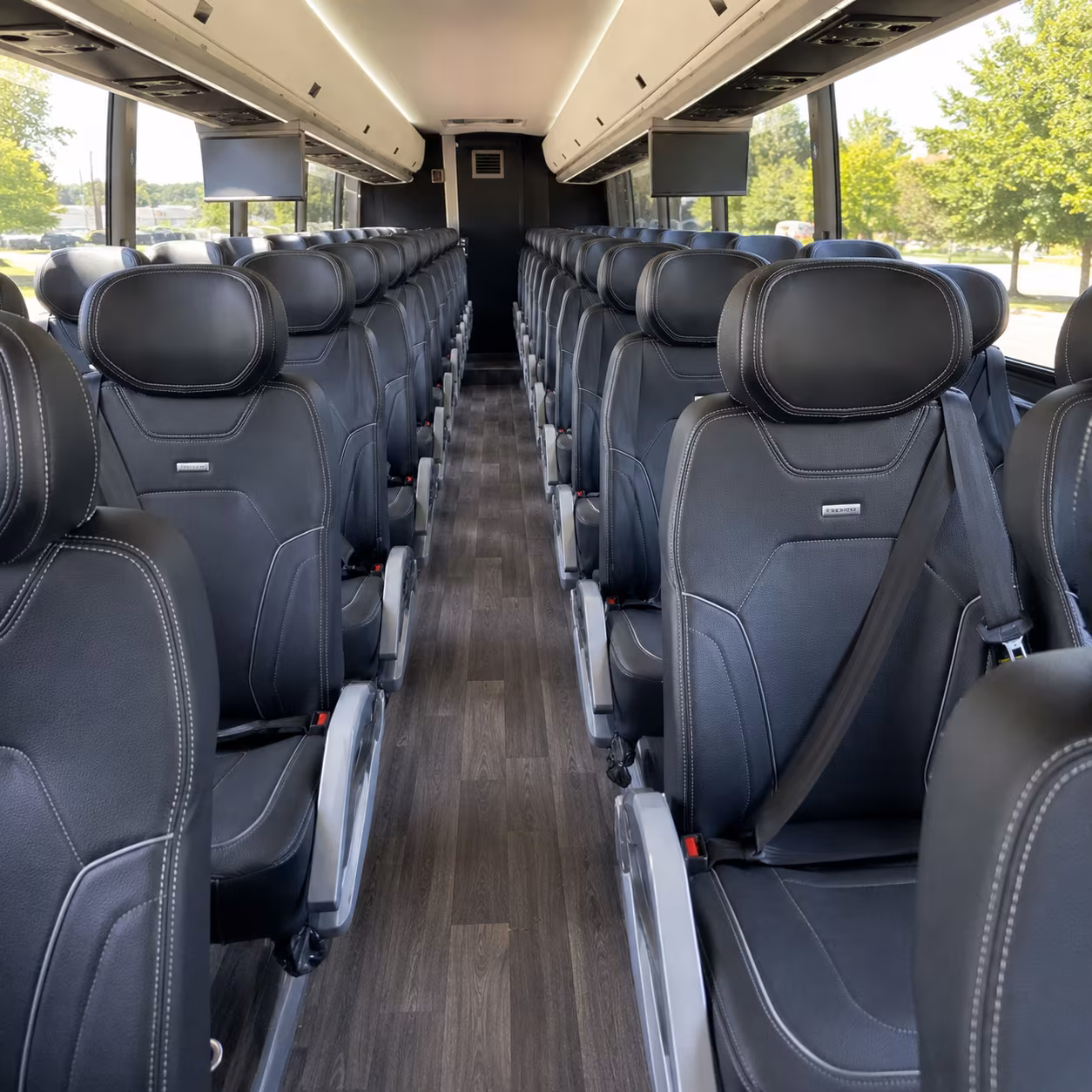 west jordan corporate event transportation onboard seating