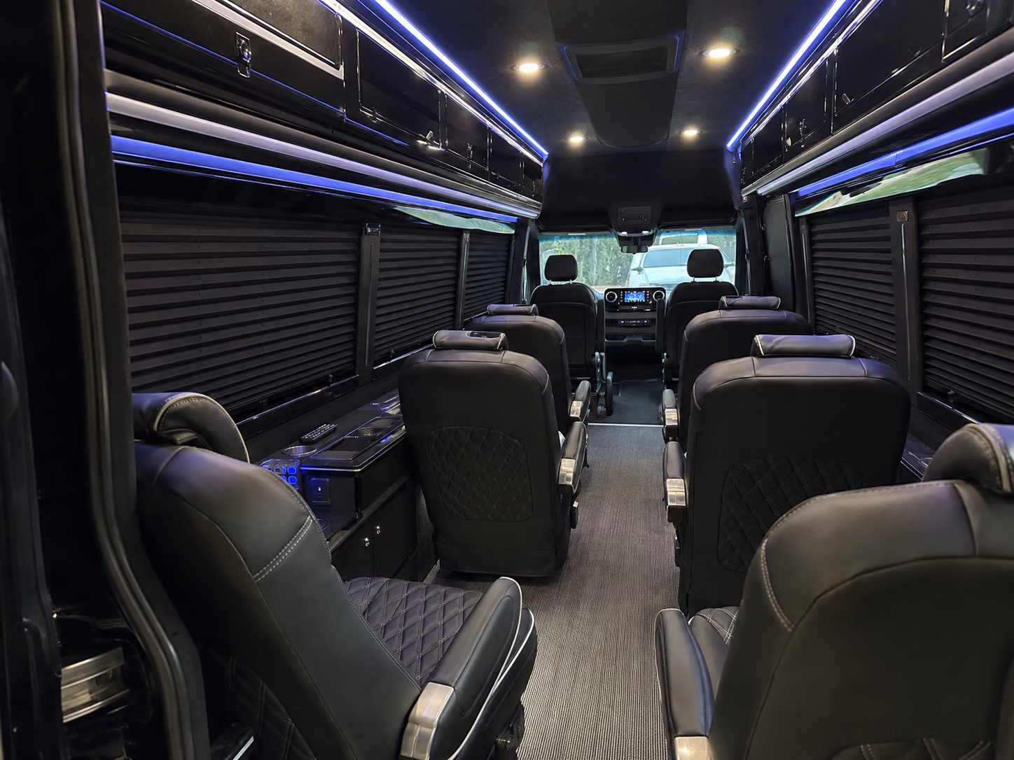 west jordan long distance transportation onboard seating