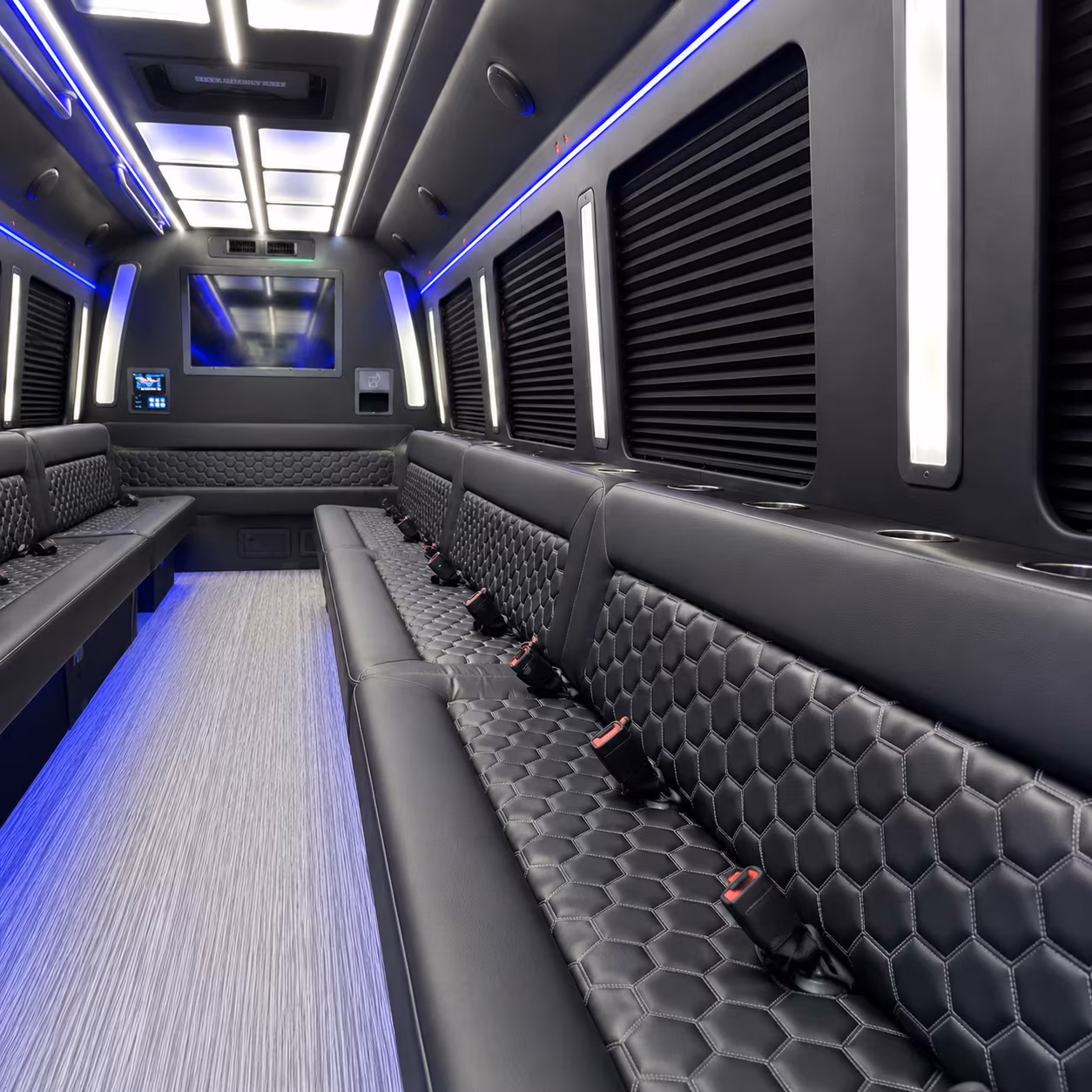 west jordan party bus inside