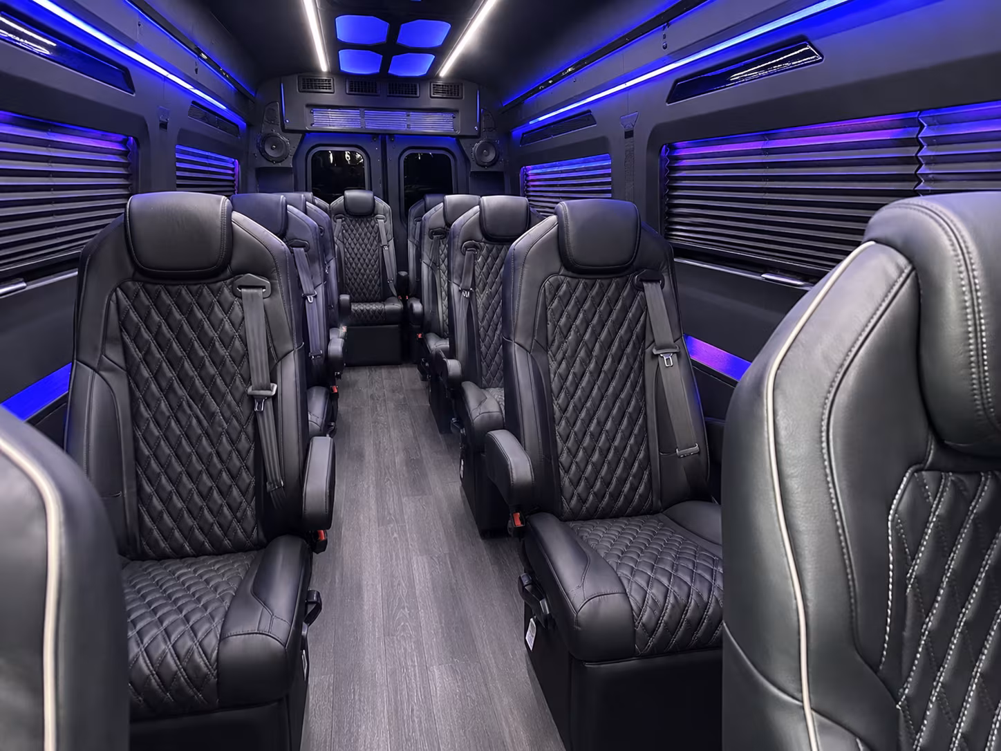 west jordan sprinter van with driver inside